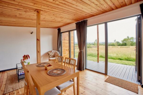 Eco cabin with lovely view of Mendips AONB cabin n 1